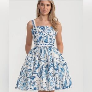 NWT Blue and White Dress